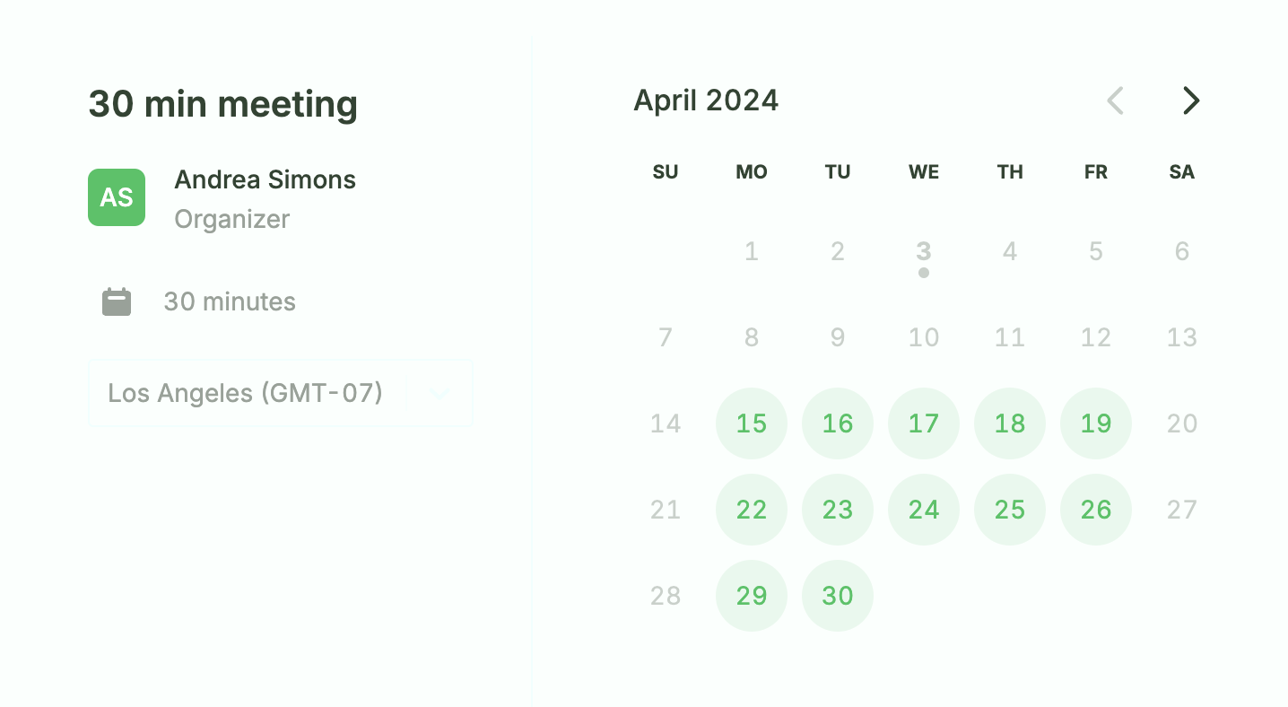 Example scheduling workflow with smart routing