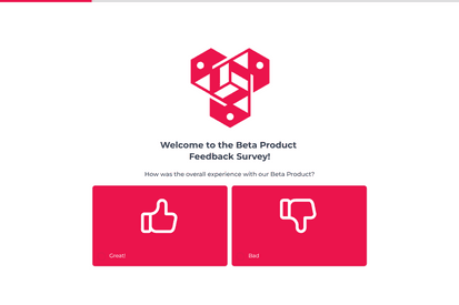 Beta Product Feedback Survey Template template image