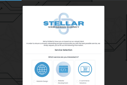 Client Onboarding Form Template template image