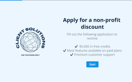 Discount Request Application Template template image