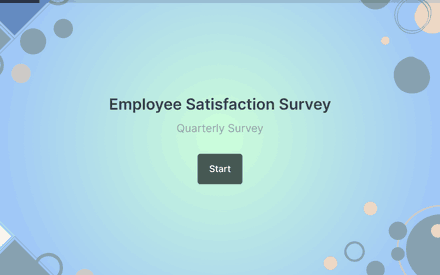 Employee Satisfaction Survey Template template image