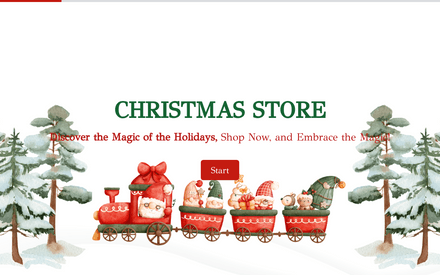 Holiday Store Form Template template image