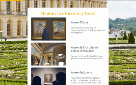 Museum Tour Booking Form Template template image