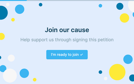 Petition Form Template template image