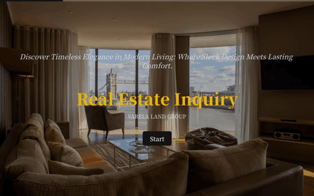 Real Estate Inquiry Form Template template image