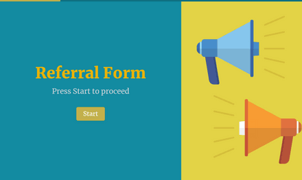 Referral Form Template template image