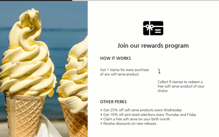 Rewards Program Signup Form Template template image