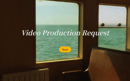 Video Production Request Form Template template image